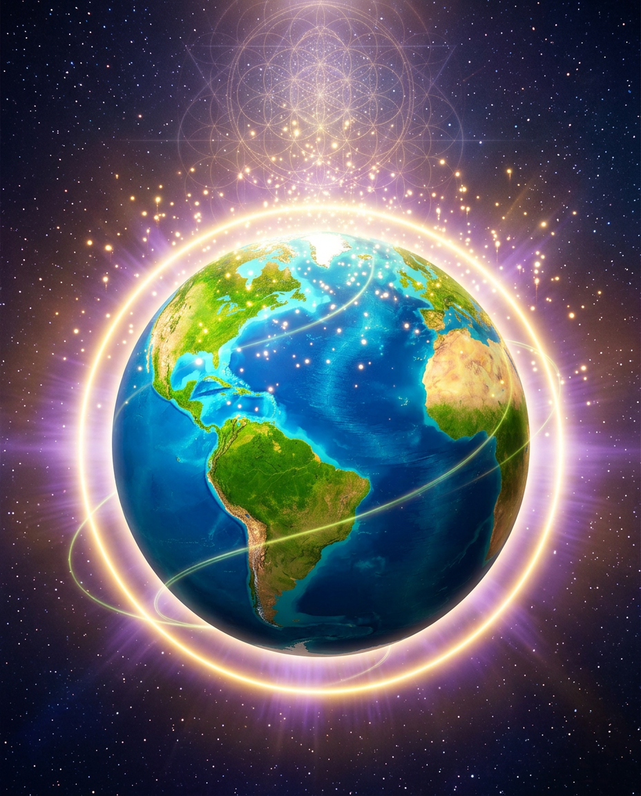 🌍 BOM DIA GAIA — 1 MÊS DE REGENERAÇÃO (Terra Iluminada · 16/07/2026)