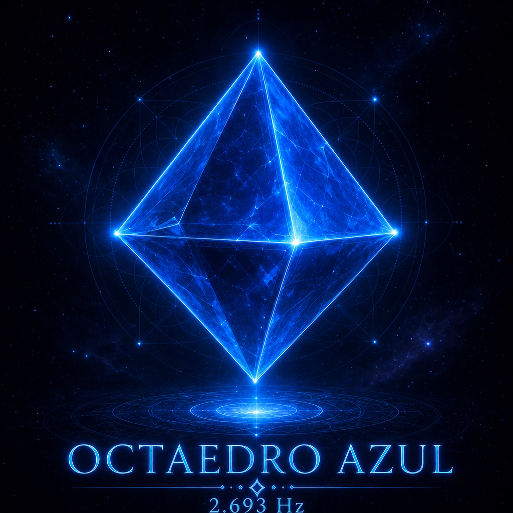 💎 Octaedro Azul — 2.693 Hz