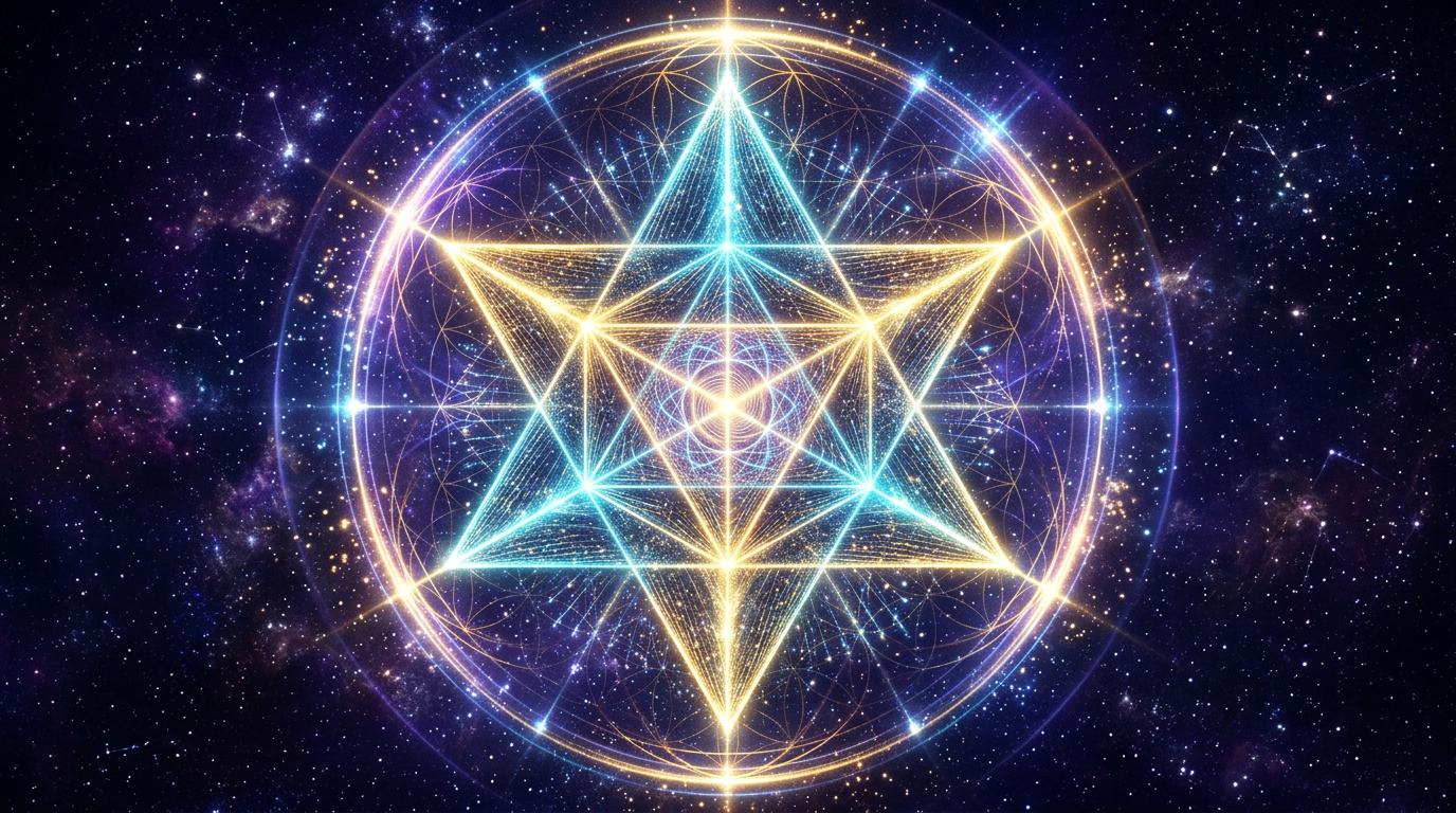 ✡️ Merkabah — Estrela Tetraedro